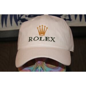 Rolex White Dad Hat